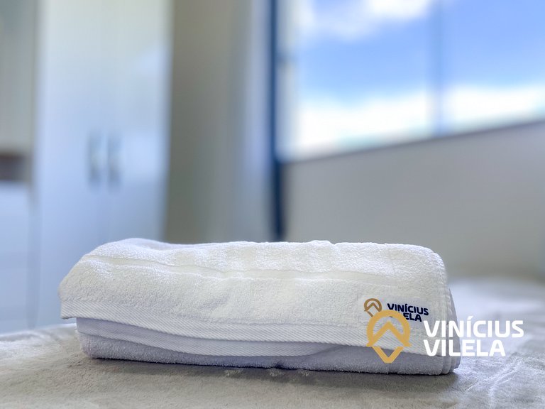 Apê 3Q Frente a praia do Mutá cond. com piscina