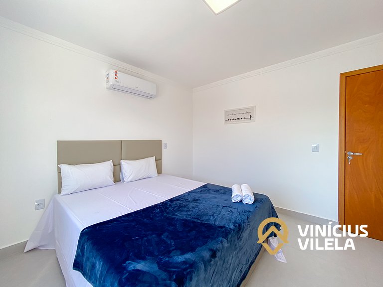 Apê com 3 Quartos perto da Praia de Taperapuã