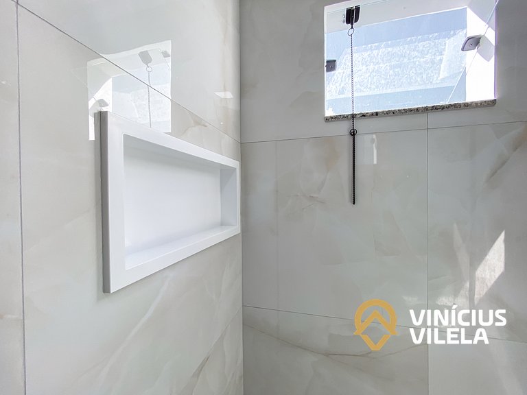 Apê com 3Q prox. a praia de Taperapuã (Axé Moi)