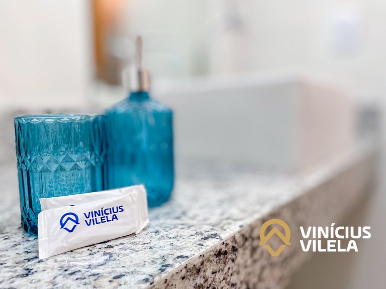 Apê com 3Q prox. a praia de Taperapuã (Axé Moi)