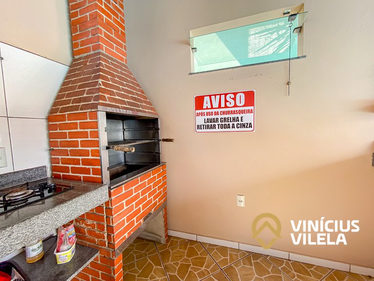 Apto 2Q Pav.Superior a 900m da Praia de Taperapuã