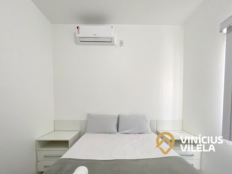 Apto 2Q térreo a 900m da Praia de Taperapuã