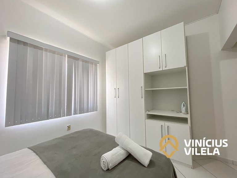 Apto 2Q térreo a 900m da Praia de Taperapuã