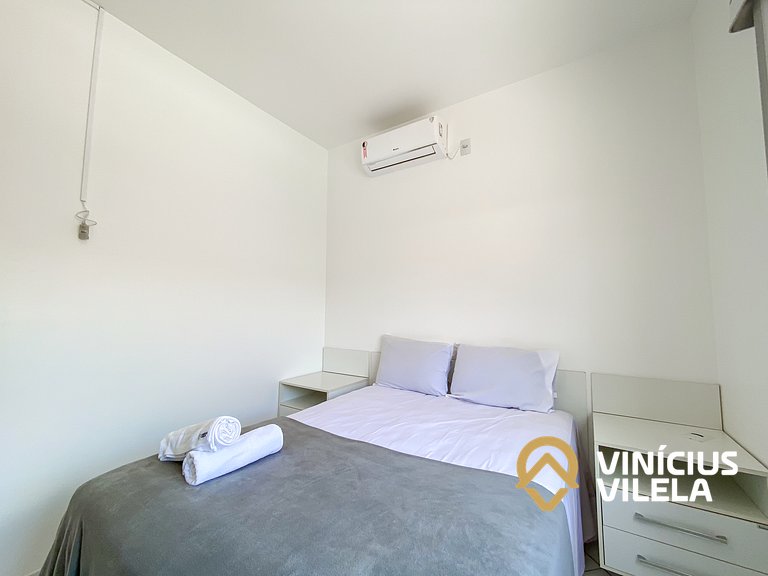 Apto 2Q térreo a 900m da Praia de Taperapuã