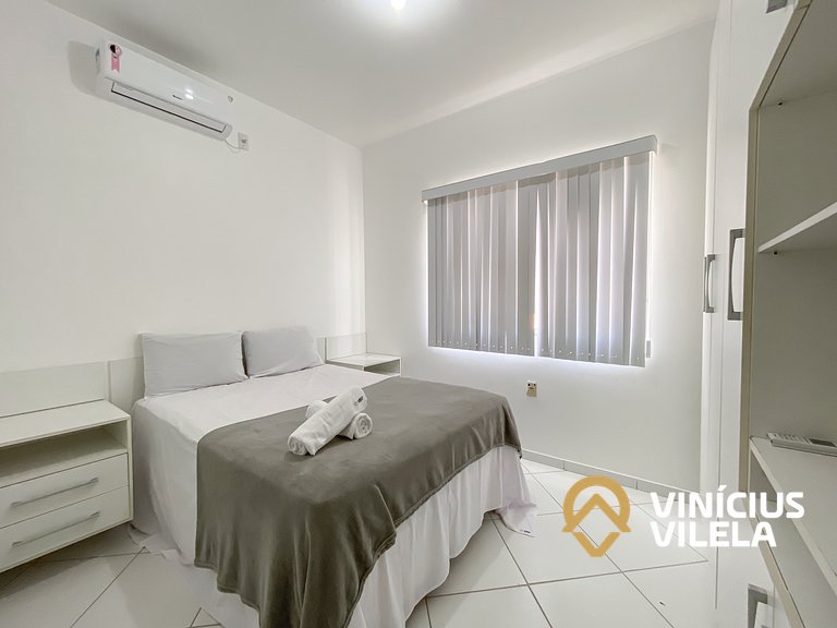 Apto 2Q térreo a 900m da Praia de Taperapuã