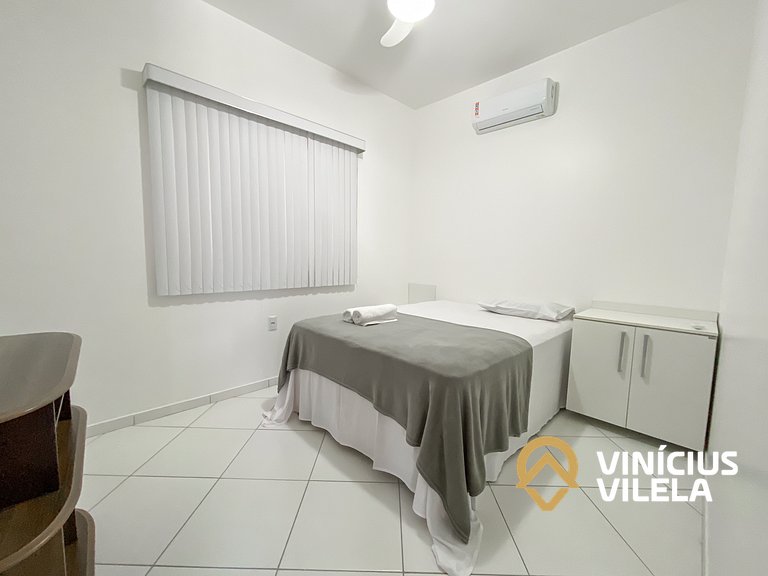 Apto 2Q térreo a 900m da Praia de Taperapuã