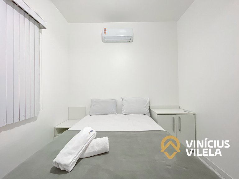 Apto 2Q térreo a 900m da Praia de Taperapuã