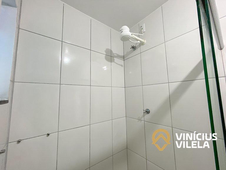 Apto 2Q térreo a 900m da Praia de Taperapuã