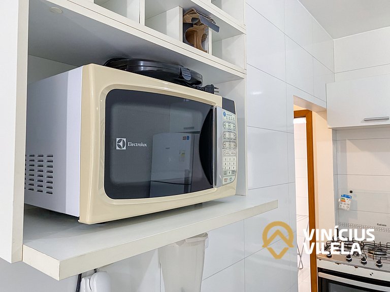 Apto 2Q térreo a 900m da Praia de Taperapuã