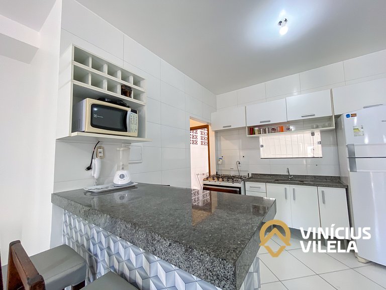 Apto 2Q térreo a 900m da Praia de Taperapuã