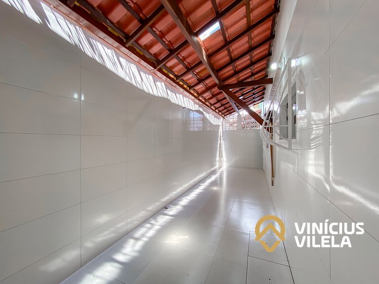 Apto 2Q térreo a 900m da Praia de Taperapuã