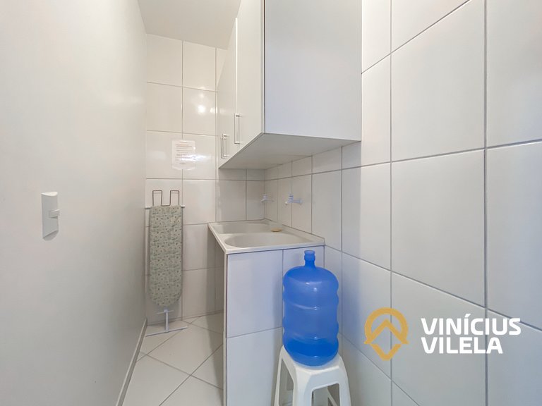 Apto 2Q térreo a 900m da Praia de Taperapuã