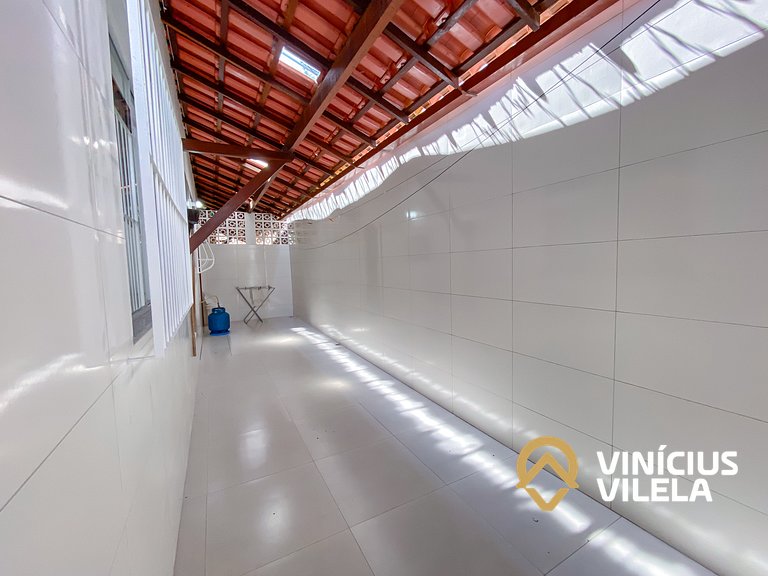 Apto 2Q térreo a 900m da Praia de Taperapuã