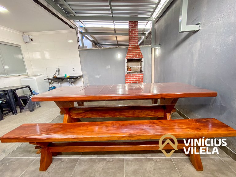 Casa Individual com 2 suítes, cozinha completa, Internet pri