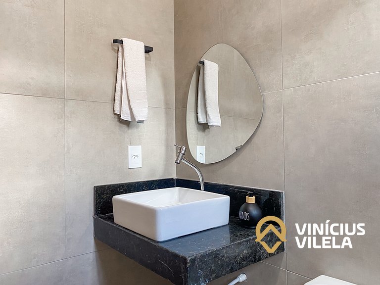 Casa 3 suítes, proximo a praia de Taperapuã.