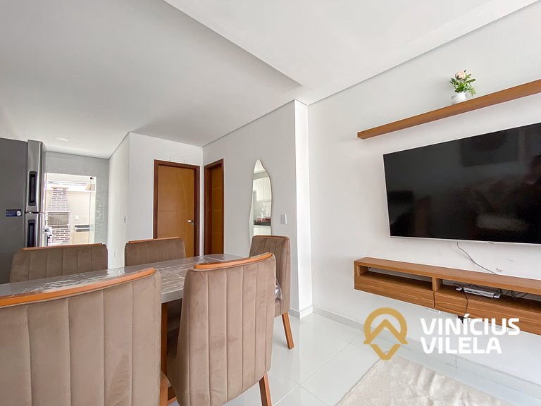 Casa 3 Suítes | Perto da Praia de Taperapuã