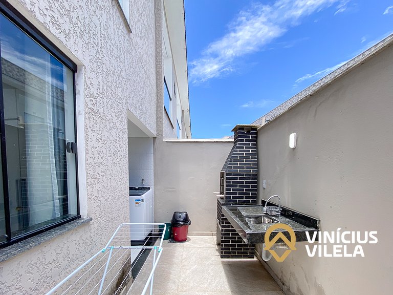 Casa 3 suítes, proximo a praia de Taperapuã.