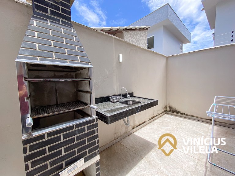 Casa 3 suítes, proximo a praia de Taperapuã.