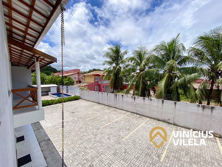 Apto 2(Q), próx a praia de Taperapuã.