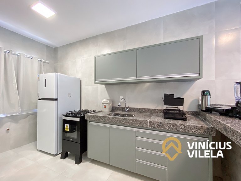 Apto 2(Q), próx a praia de Taperapuã.