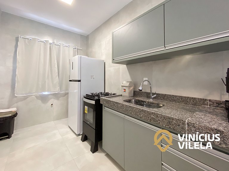 Apto 2(Q), próx a praia de Taperapuã.