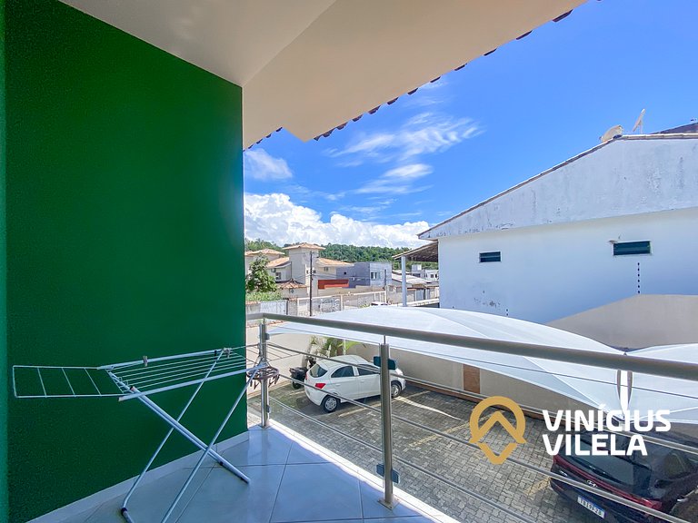 Apto 2Q Pav.Superior a 900m da Praia de Taperapuã