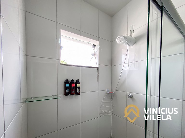 Apto 2Q Pav.Superior a 900m da Praia de Taperapuã