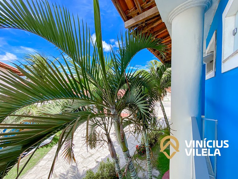 Flat 1 suíte, sala climatizada praia de Taperapuã