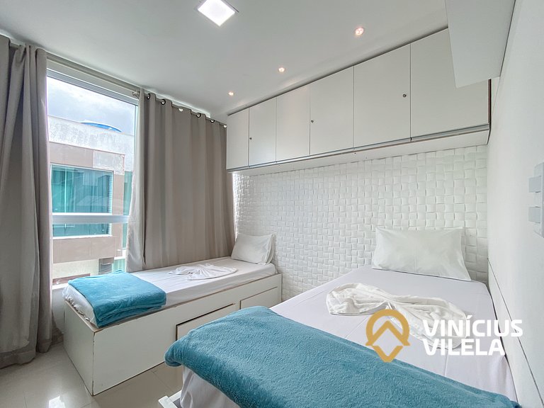 Duplex a 80m da Praia de Taperapuã