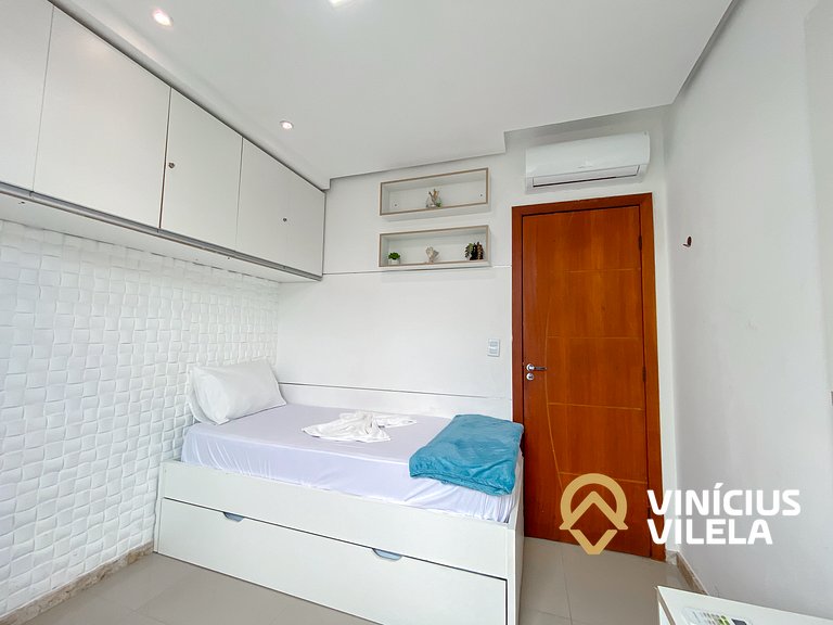 Duplex a 80m da Praia de Taperapuã