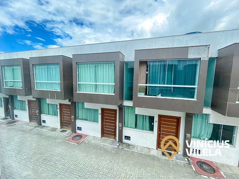 Duplex a 80m da Praia de Taperapuã