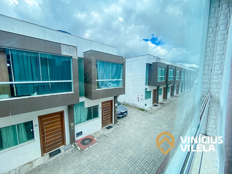 Casa Duplex 2 quartos a 80m da Praia de Taperapuã