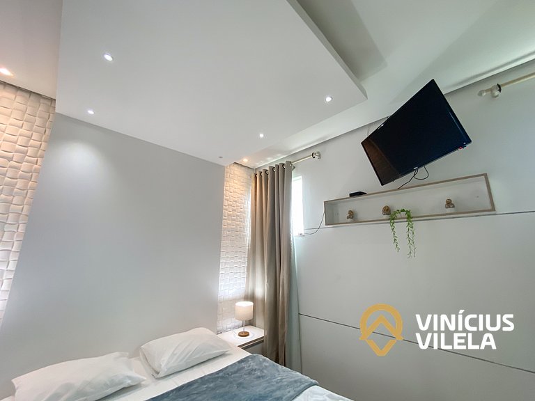 Casa Duplex 2 quartos a 80m da Praia de Taperapuã