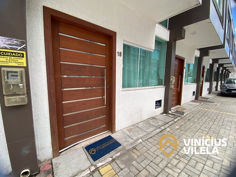 Casa Duplex 2 quartos a 80m da Praia de Taperapuã