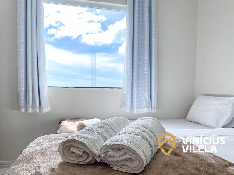 Apartamento Vista Mar | 2 Quartos | 6 Pessoas