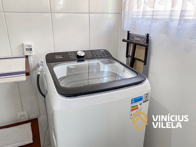 Apto 2Q Pav.Superior a 900m da Praia de Taperapuã