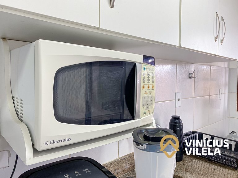 Casa com 3 suítes ambas com ar condicionado e TV, sala clima
