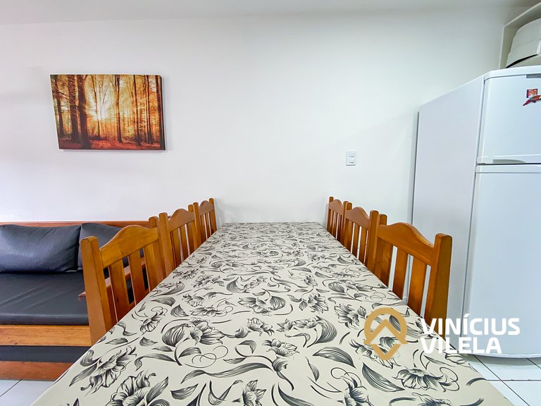 Casa com 3 suítes ambas com ar condicionado e TV, sala clima