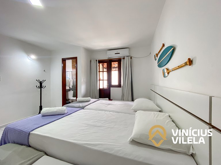 Casa c/ 3 Suítes em Taperapuã | Aceita Pets