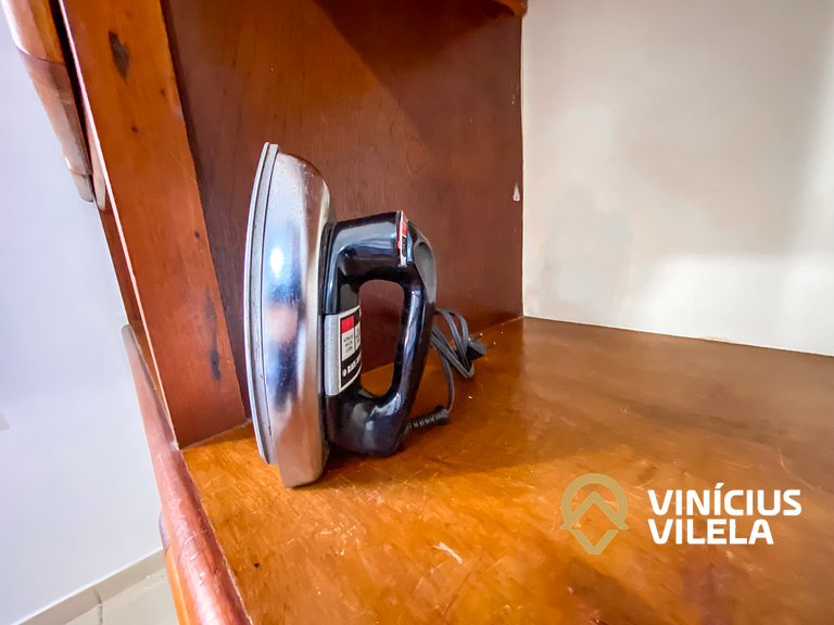 Apto pav. superior 1 quarto frente praia Taperapuã