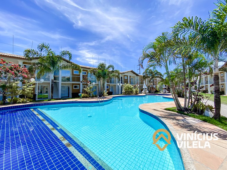 Flat térreo com 1Q a aprox. 400m Praia Taperapuã