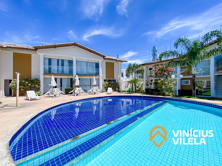 Flat térreo com 1Q a aprox. 400m Praia Taperapuã