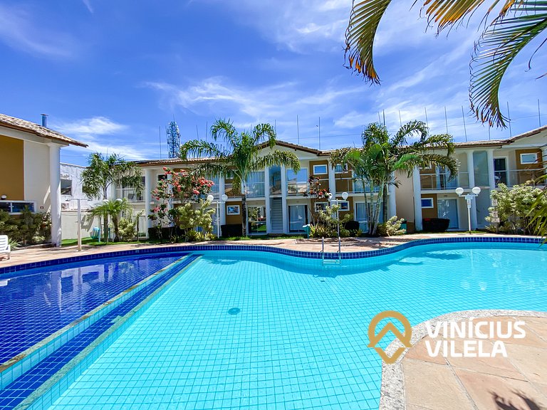 Flat Térreo a 400m da Praia Taperapuã