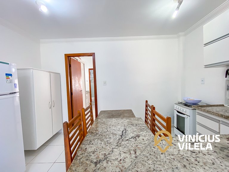 Flat térreo com 1Q a aprox. 400m Praia Taperapuã