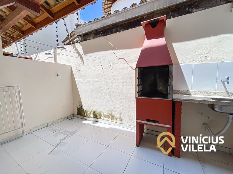 Flat térreo com 1Q a aprox. 400m Praia Taperapuã