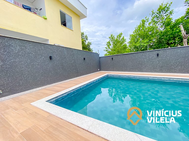 A 200m da Praia C. Vermelha Piscina | playground