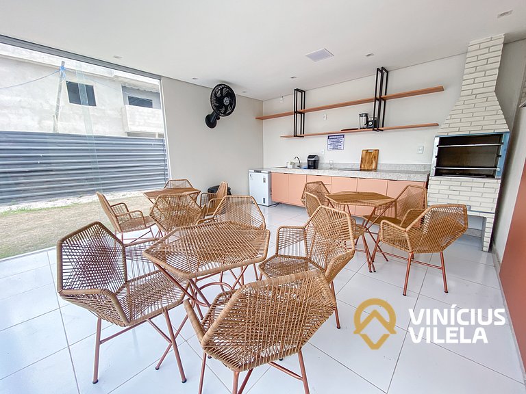 A 200m da Praia C. Vermelha | 6 Pessoas