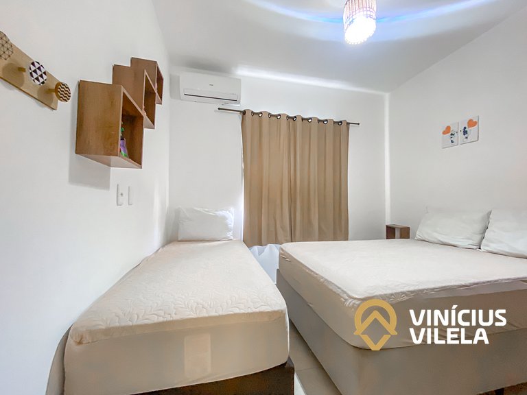 A 200m da Praia C. Vermelha | 6 Pessoas