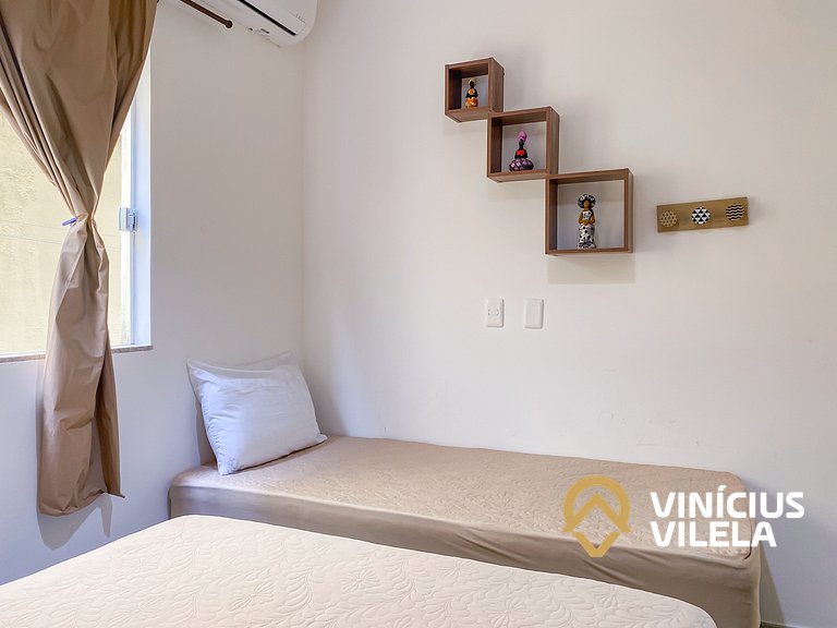 A 200m da Praia C. Vermelha Piscina | playground