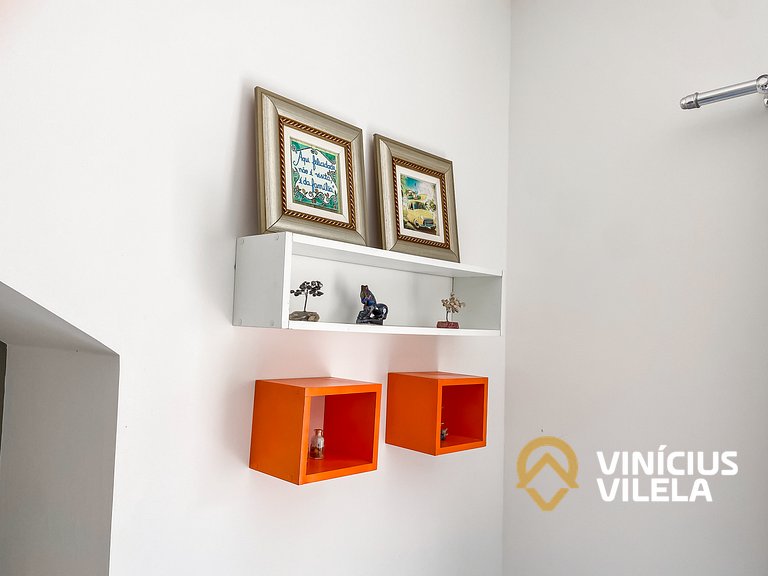 Apê Terreo 2Q 100m da Barraca Gaúcho com piscina